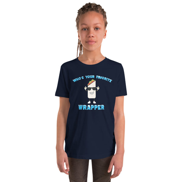 inspire Who's Your Favorite Wrapper Youth Short Sleeve T-Shirt