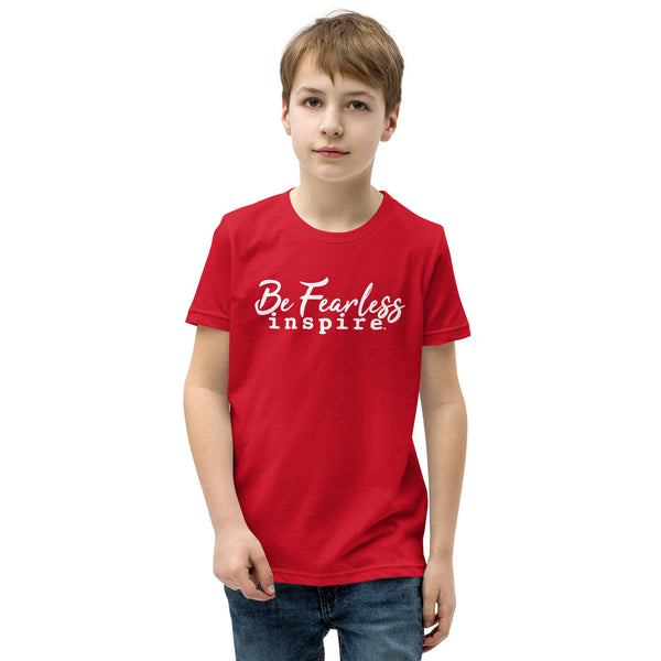 inspire Be Fearless Youth Short Sleeve T-Shirt