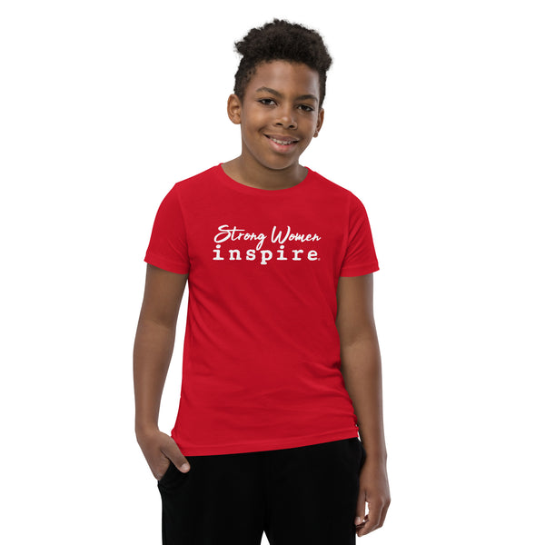 inspire Strong Women Youth Short Sleeve T-Shirt