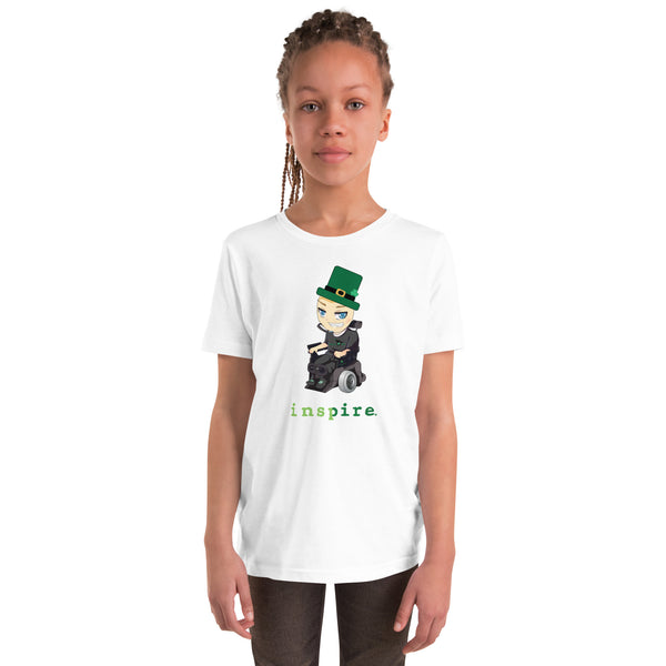 inspire Shamrock Eric Chibi Youth Short Sleeve T-Shirt