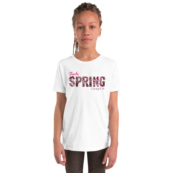 inspire Think Spring Youth Short Sleeve T-Shirt