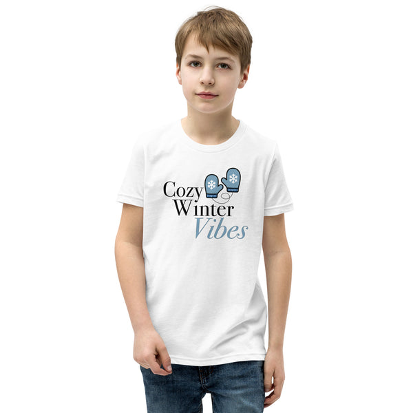 inspire Cozy Winter Vibes Youth Short Sleeve T-Shirt