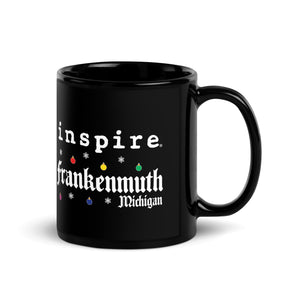 inspire Frankenmuth Black Glossy Mug