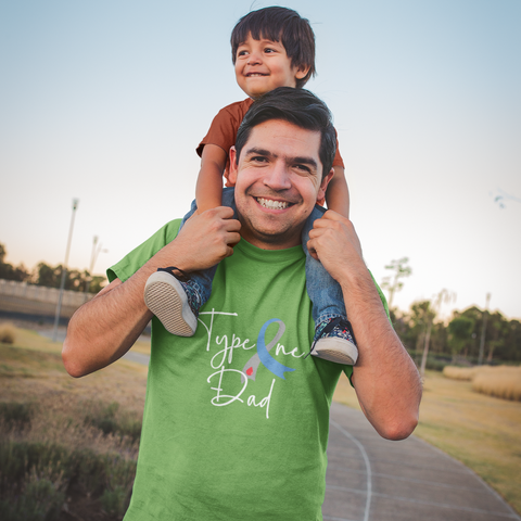 Type One Dad Diabetes Awareness Short-Sleeve Unisex T-Shirt