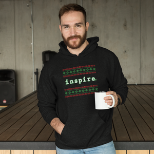 inspire Ugly Christmas Holiday Themed Unisex Hoodie