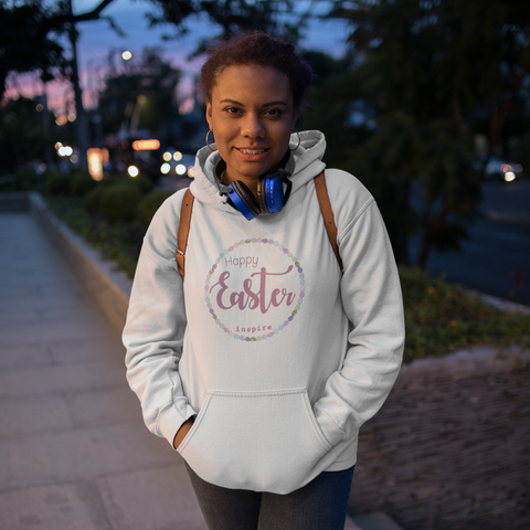 inspire Happy Easter Unisex Hoodie