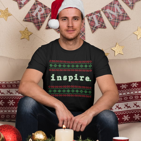 inspire Ugly Christmas Holiday Themed Short-Sleeve Unisex T-Shirt