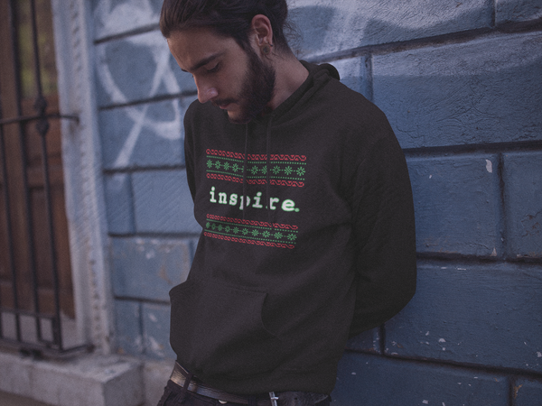 inspire Ugly Christmas Holiday Themed Unisex Hoodie