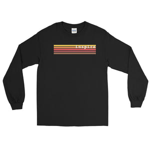 inspire Retro Stripes Unisex Long Sleeve Shirt