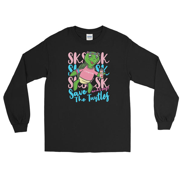 SKSKSK Save The Turtles Unisex Long Sleeve Shirt