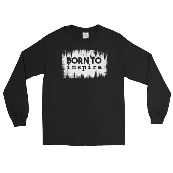 Born to inspire Grunge Unisex Long Sleeve Shirt