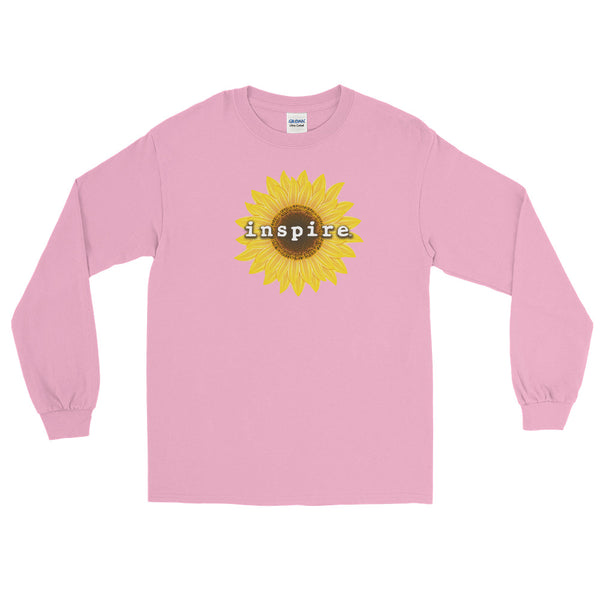 inspire Sunflower Unisex Long Sleeve Shirt