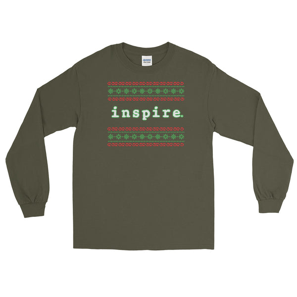 inspire Ugly Christmas Holiday Themed Unisex Long Sleeve Shirt