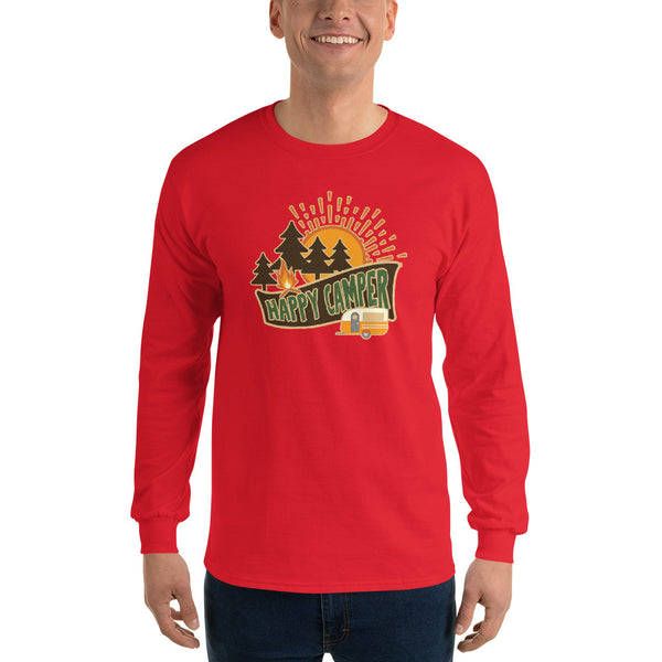 Happy Camper Unisex Long Sleeve Shirt