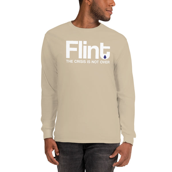 Flint Water Crisis Men’s Long Sleeve Shirt