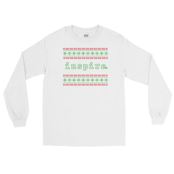 inspire Ugly Christmas Holiday Themed Unisex Long Sleeve Shirt