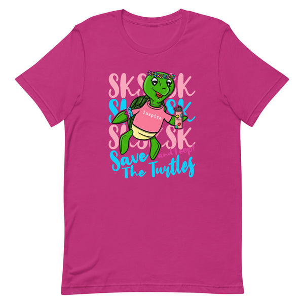 inspire SKSKSK Save The Turtles Short-Sleeve Unisex T-Shirt