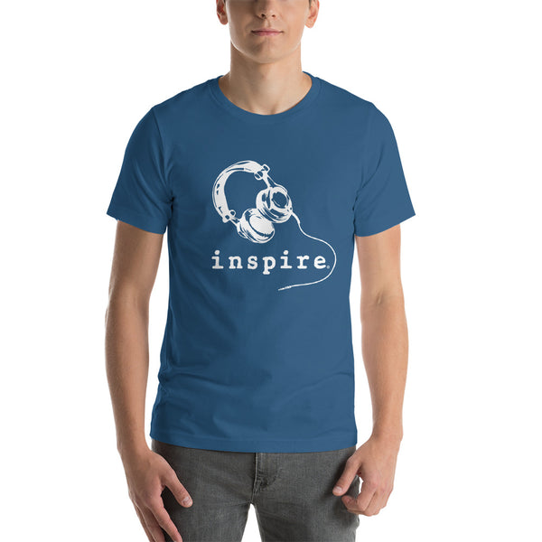 inspire Headphones Short-Sleeve Unisex T-Shirt