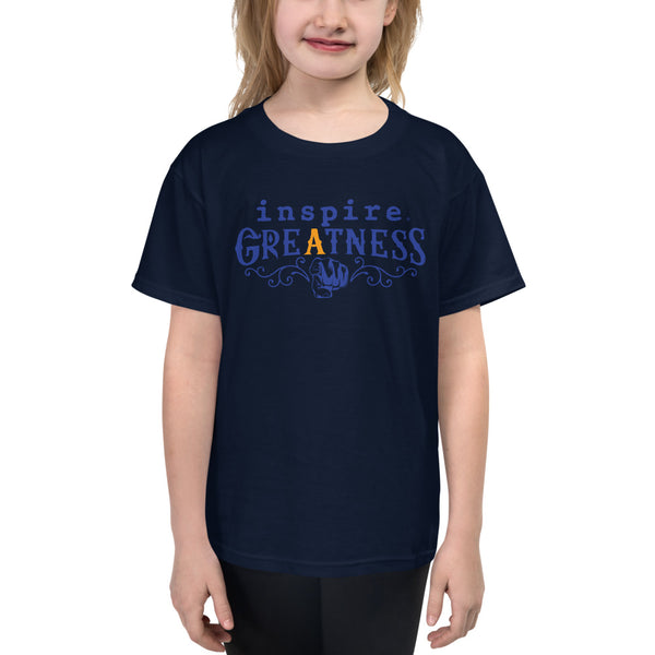 inspire Greatness Inspired By Terrance Burney Youth Short Sleeve T-Shirt
