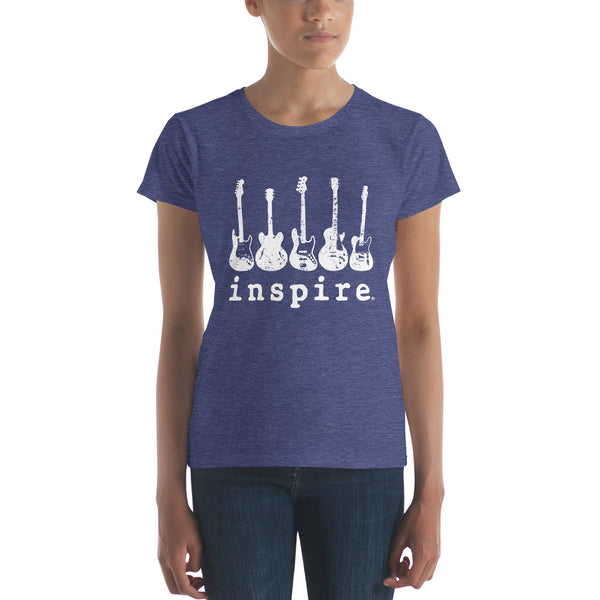 inspire Guitar Women's Short Sleeve T-Shirt