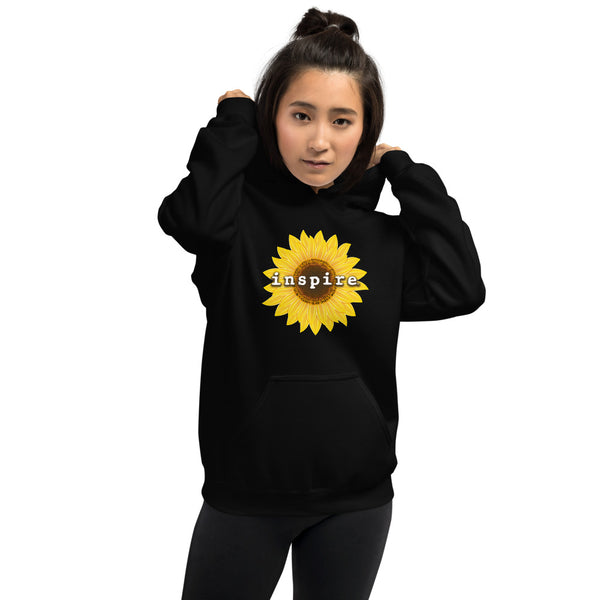 inspire Sunflower Unisex Hoodie