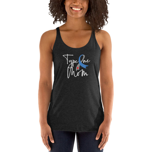 Type One Mom Diabetes Women's Racerback Tank