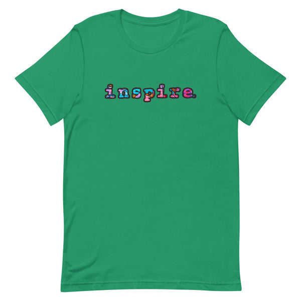 inspire Graffiti Style Graphic Short-Sleeve Unisex T-Shirt