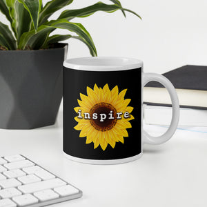 inspire Sunflower Mug