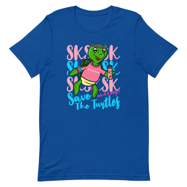 inspire SKSKSK Save The Turtles Short-Sleeve Unisex T-Shirt