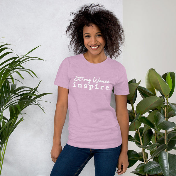 inspire Strong Women Short-Sleeve Unisex T-Shirt