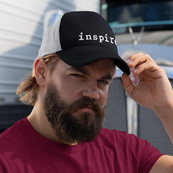inspire Embroidered Classic Trucker Cap
