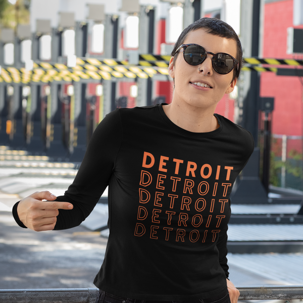 Detroit Fade Unisex Long Sleeve Shirt