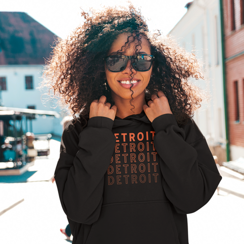 Detroit Fade Unisex Hoodie