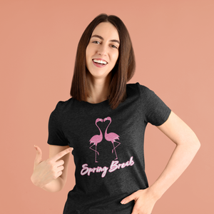 Flamingos In Love Short-Sleeve Unisex T-Shirt