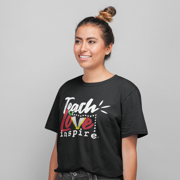 inspire Teach Love Short-Sleeve Unisex T-Shirt