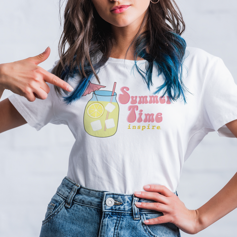 inspire Lemonade Summertime Unisex t-shirt