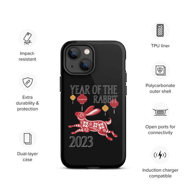 inspire Year of the Rabbit 2023 Tough iPhone case