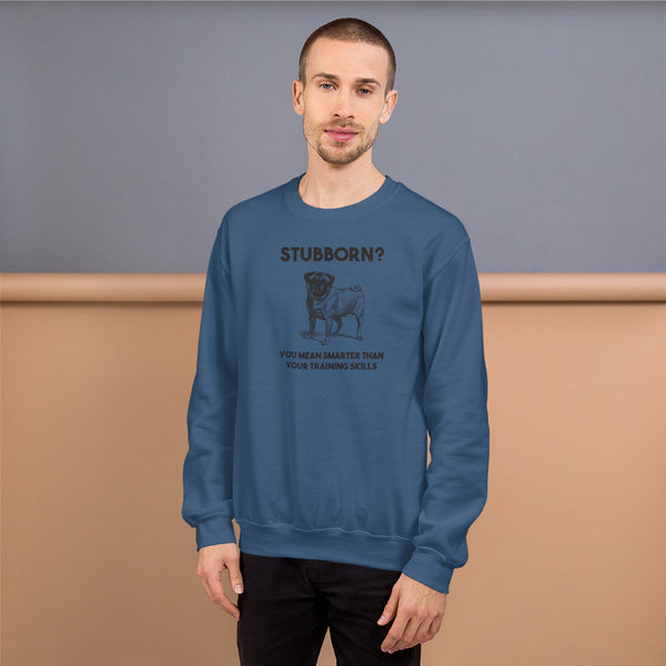 Pug Dog Training Unisex Crewneck