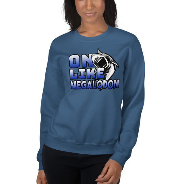 On Like Megalodon Unisex Crewneck