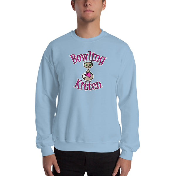 Bowling Kitten Unisex Crewneck