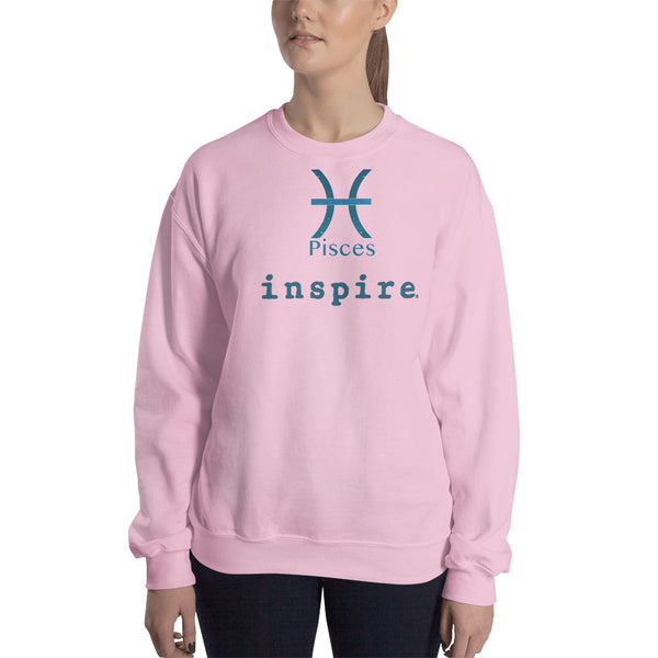 inspire Pisces Zodiac Unisex Crewneck