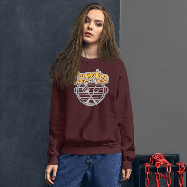 Grill and Chill Unisex Crewneck
