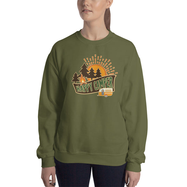 Happy Camper Unisex Crewneck