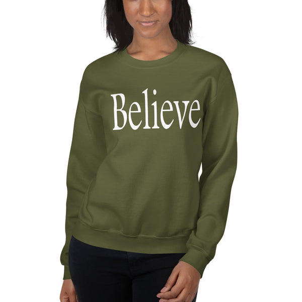 Believe Unisex Crewneck