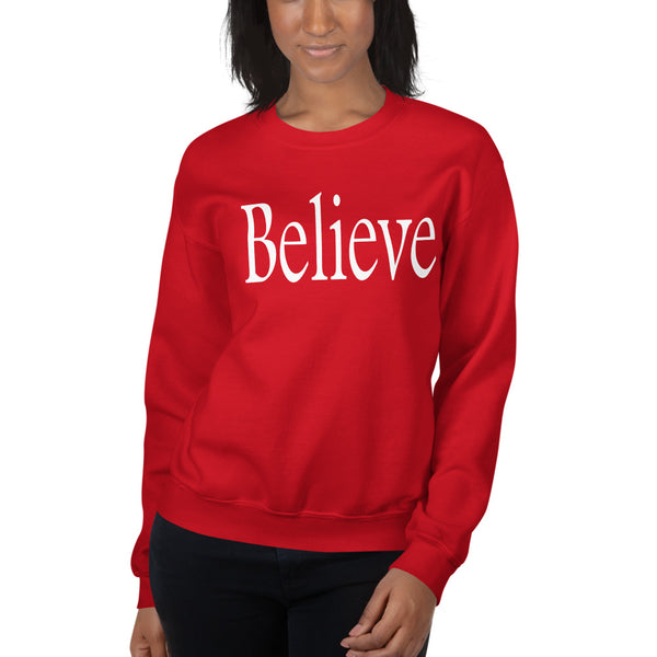 Believe Unisex Crewneck