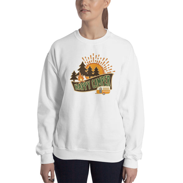 Happy Camper Unisex Crewneck