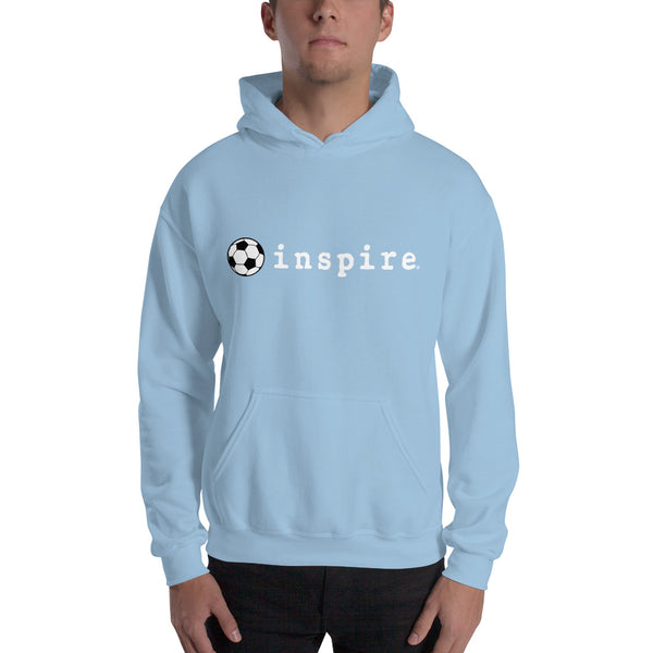 inspire Soccer Ball Unisex Hoodie