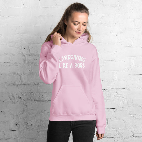 Caregiving Like a Boss Unisex Hoodie