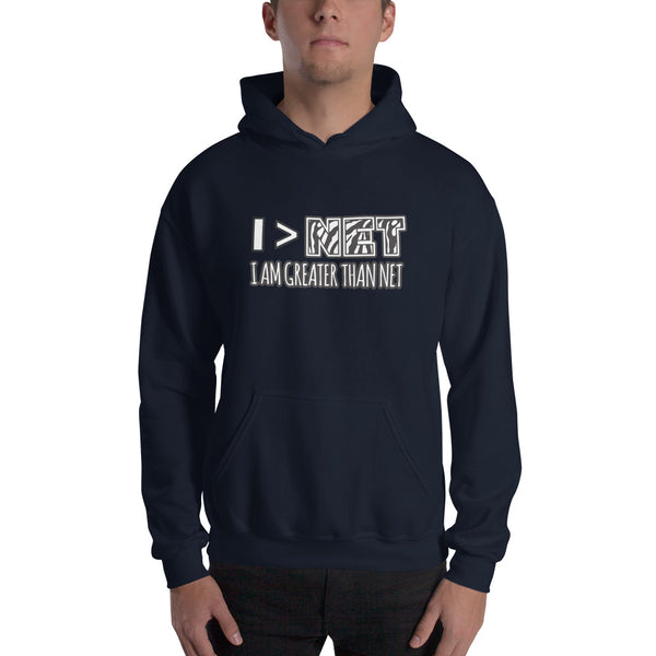 I Am Greater Than NET Unisex Hoodie
