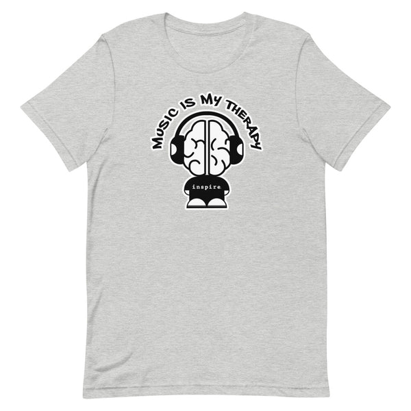 inspire Music Is My Therapy Short-Sleeve Unisex T-Shirt